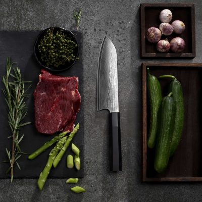 Japanese Santoku Knife 7"