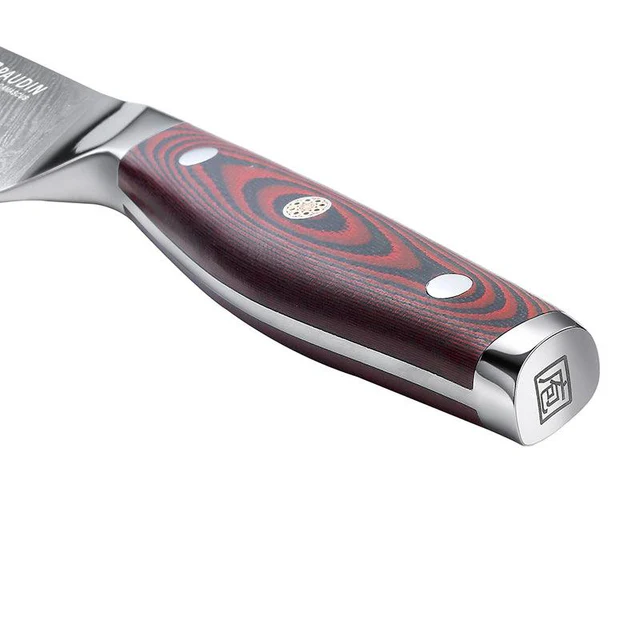 Plume Luxe 8" DAMASCUS Chef’s Knife - Image 4